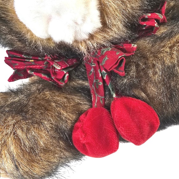 1992 VTG Nick & Noel Christmas Calico Cat Commonwealth/Toys R Us 18 in - Picture 3 of 11